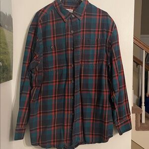 Men’s XL Tall  Duluth Trading Co Flannel Shirt